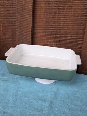 Pyrex Heinz Green 1953 1st Promo Baking Dish